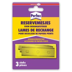 Perfax reservemessen behangafsteker