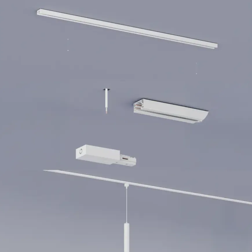 Philips EasyLink hanglamp adapter connector railverlichting wit
