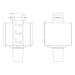 Philips EasyLink hanglamp adapter connector railverlichting zwart