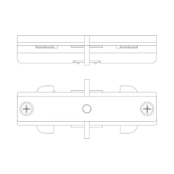 Philips EasyLink I-vormige connector railverlichting wit