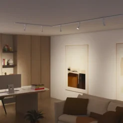 Philips EasyLink L-vormige connector rechtse hoek railverlichting wit