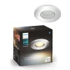 Philips Hue badkamerinbouwspot Adore chroom - warm tot koelwit licht 4.2W - 1 spot