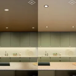 Philips Hue inbouwspot zwart Ø90mm