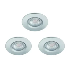 Philips inbouwspots Dive chroom set van 3