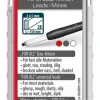 Pica 6045 BIG Dry Navulling grafiet, wit & rood