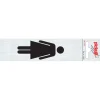 Pickup Alu deurbordje dames symbool 165x44 mm
