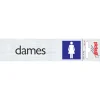 Pickup Alu deurbordje dames 165x44 mm