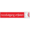 Pickup Alu deurbordje nooduitgang vrijlaten 165x44 mm