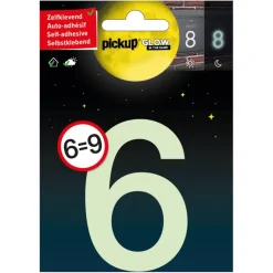 Pickup Glow in the dark Huisnummer 6=9 7,5 cm