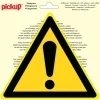 Pickup pictogram gevaar 20 cm