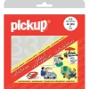Pickup plakcijfers 0-9 Helvetica wit 40 mm