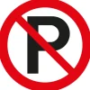 Geen Pickup verboden te parkeren 300 mm