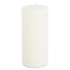 Geen Pilaar kaars stearine wit - h15xd6,8cm