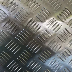 Geen Plaat aluminium traan 500x250x1.5mm