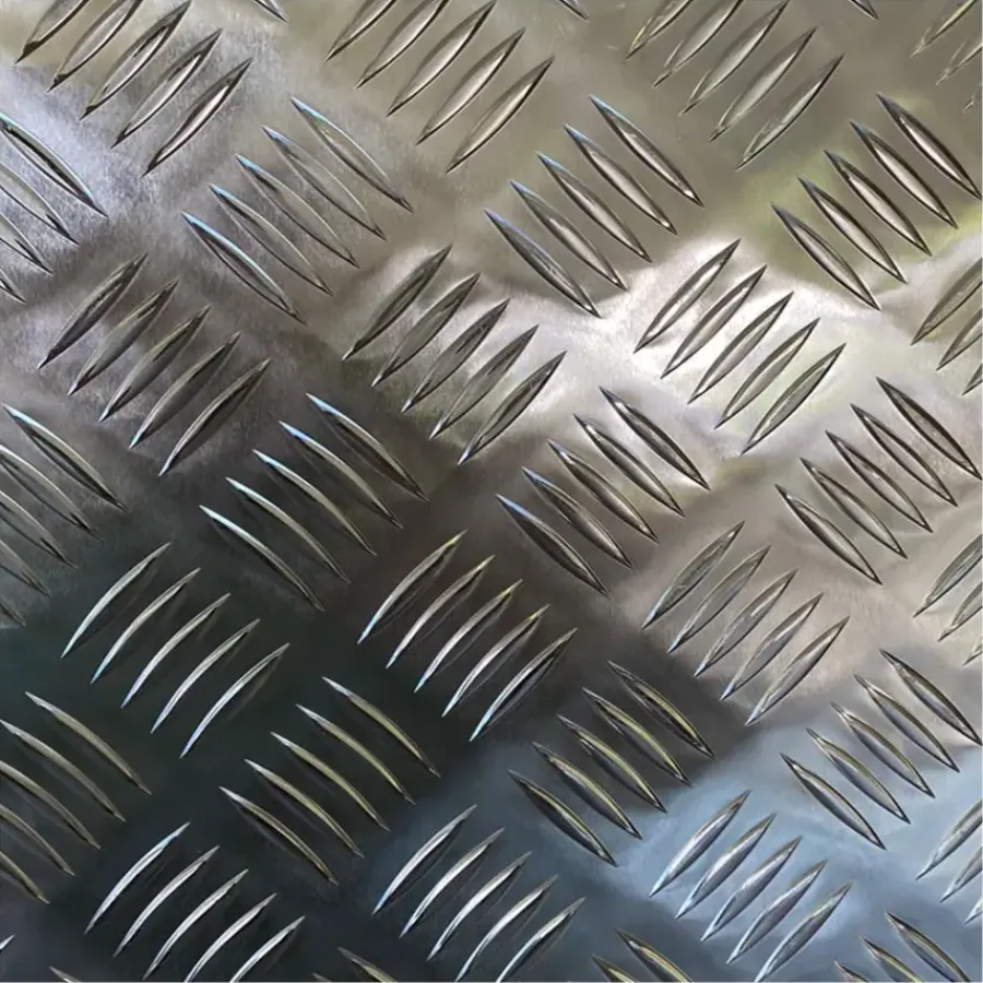 Geen Plaat aluminium traan 1000x500x1,5mm