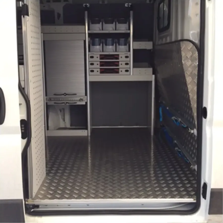 Geen Plaat aluminium traan 1000x500x1,5mm