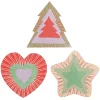 Geen Placemat paars rood groen per stuk - d38cm