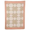 Geen Plaid beige folklore - l180xb130cm