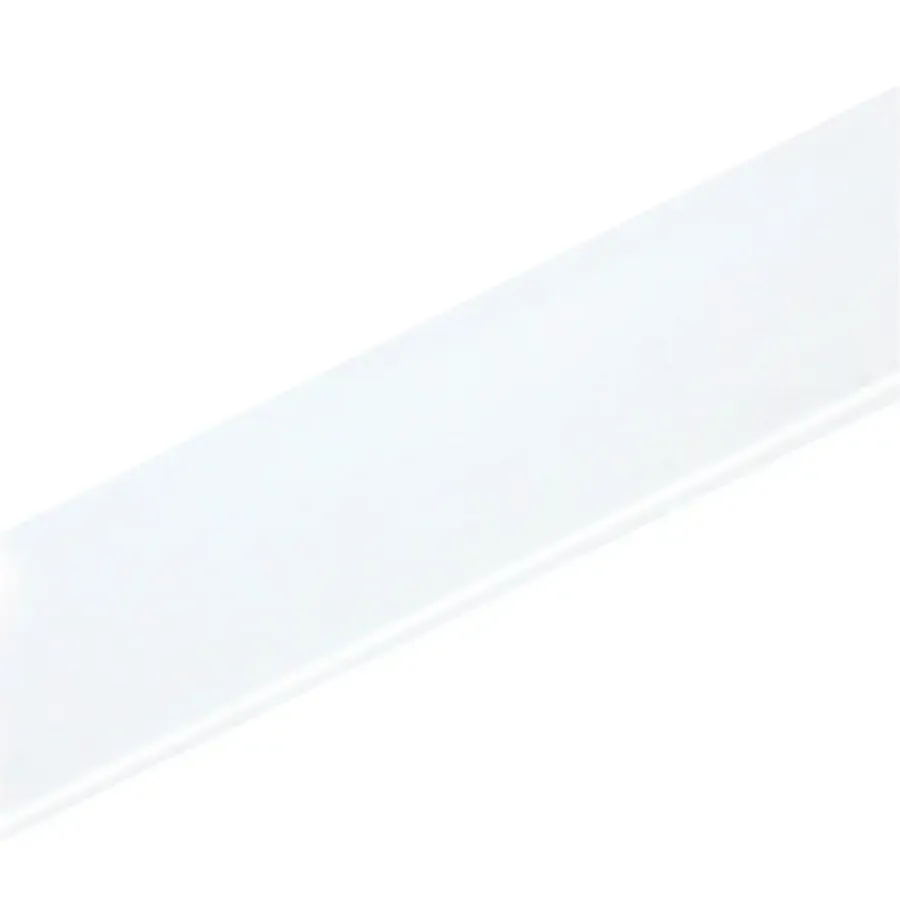 Geen Platprofiel aluminium wit 30x2x1000 mm