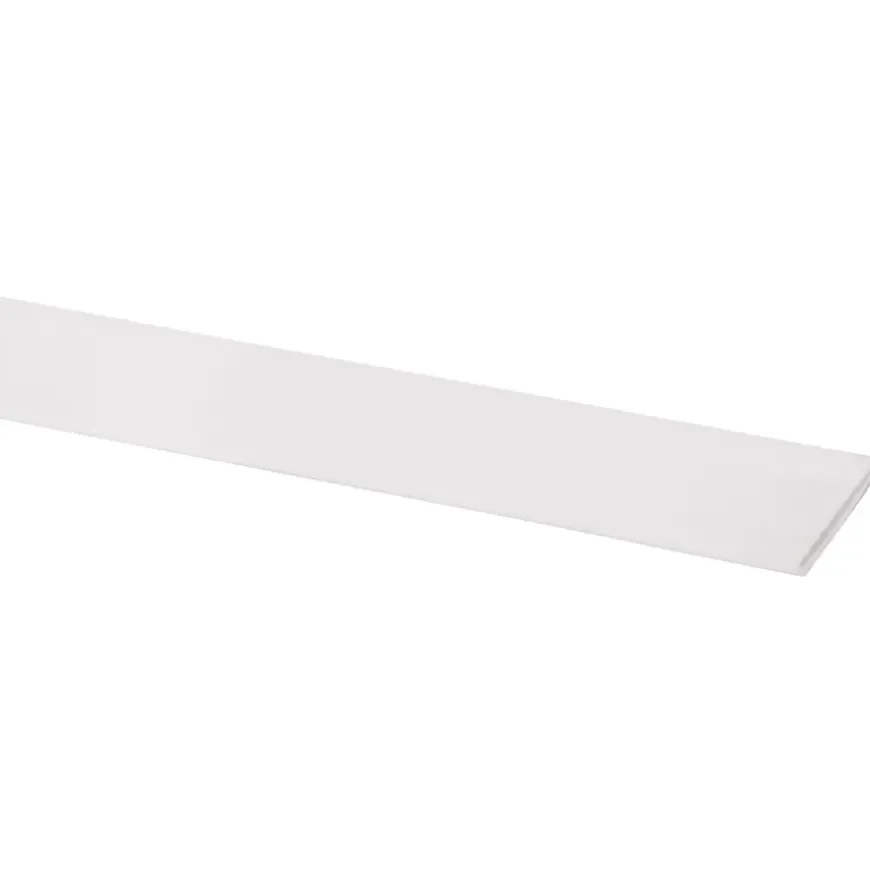 Platstaf 2600 x 30mm wit