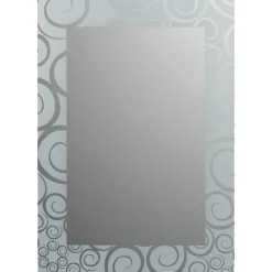 Plieger Art-line spiegel met kader - spiralen - 70 x 50 cm