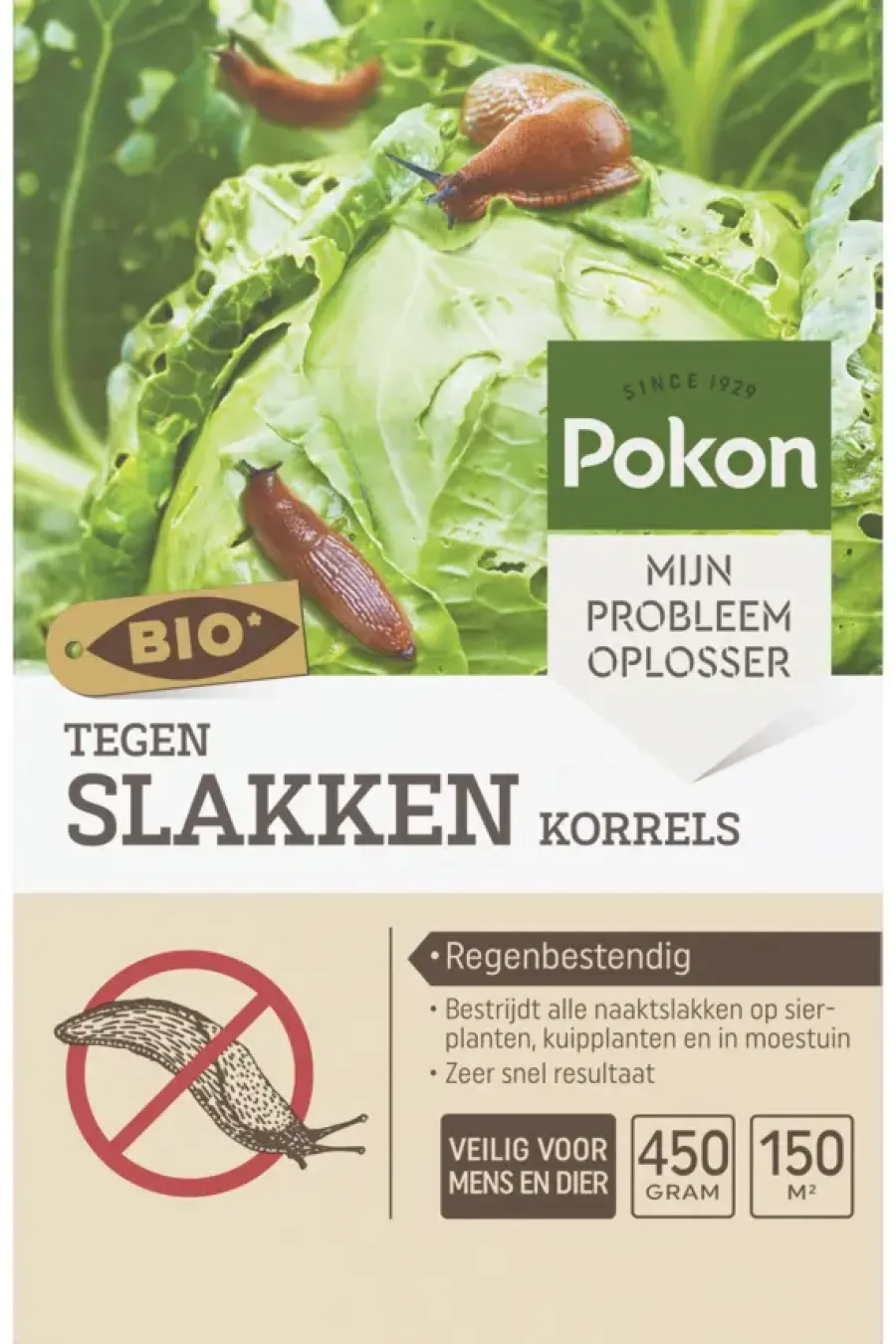 POKON Bio tegen slakken korrels 450 gr