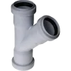 PPC T-stuk 45° 40 mm