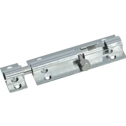 Geen Profielgrendel Vlak Nikkel 75x25 mm