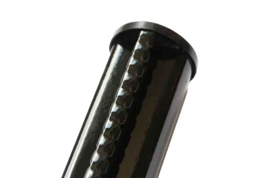 Giardino Profielpaal rond zwart Ø 48 mm, lengte 150 cm