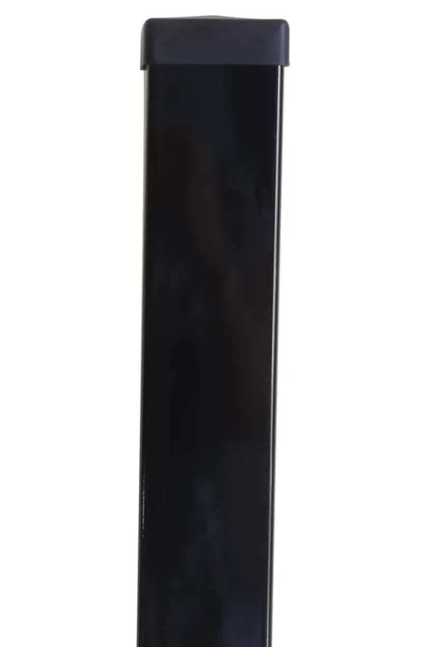 Giardino Profielpaal vierkant zwart 6 x 6 cm, lengte 240 cm