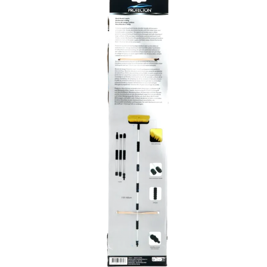 Protection wasborstel telescopisch 110 tot 165 cm