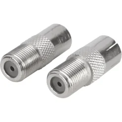 Q-Link coax adapter 1 male/FCON 1 female/FCON buitendraad