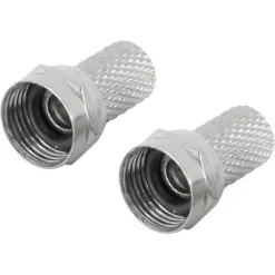 Q-Link coax F-wartel waterdicht 6 mm 2 stuks
