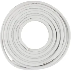 Q-Link coax kabel 20 meter wit kabelkeur