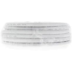 Q-Link coax kabel 10 meter wit kabelkeur