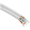 Q-Link coax/utp kabel RG6 25 meter wit