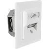 Q-Link FTP CAT6 inbouw contactdoos KPN keur
