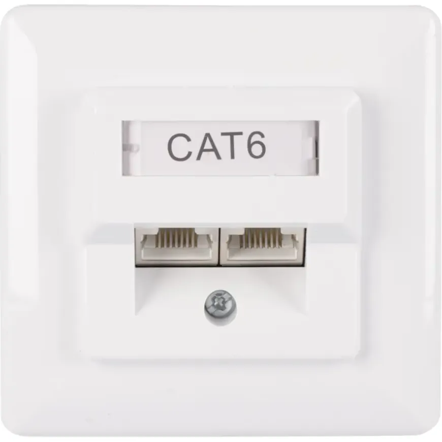 Q-Link FTP CAT6 inbouw contactdoos KPN keur