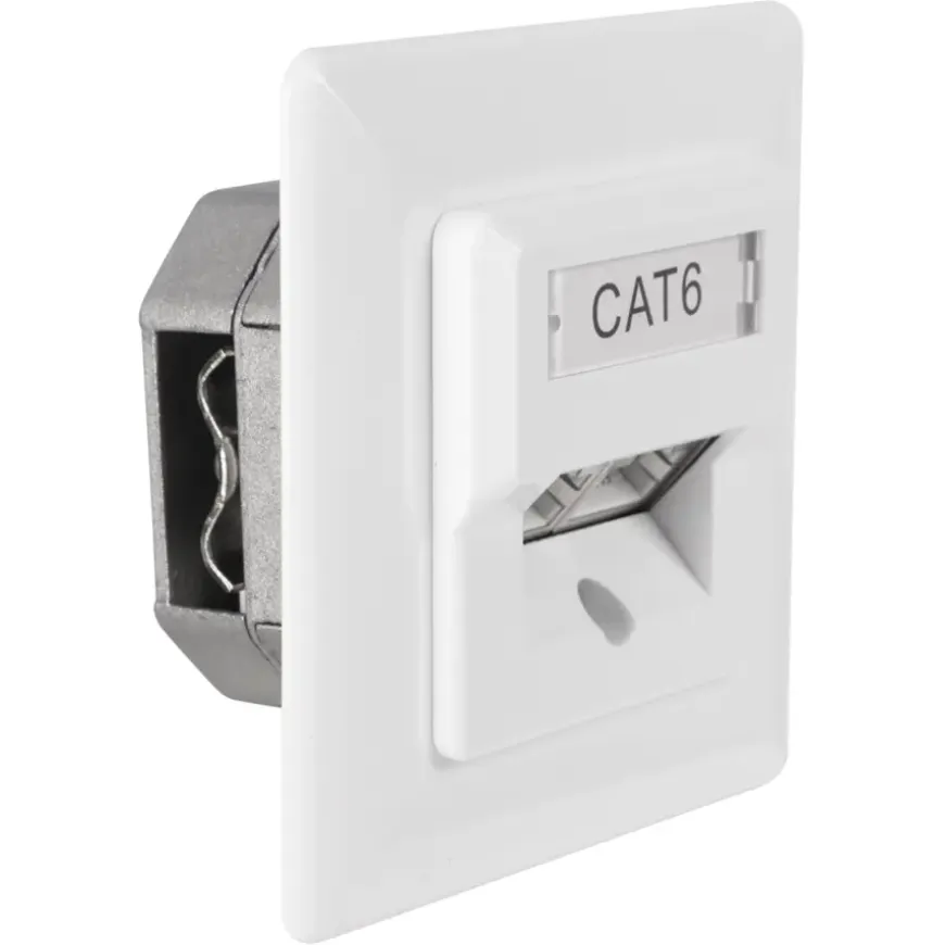 Q-Link FTP CAT6 inbouw contactdoos KPN keur