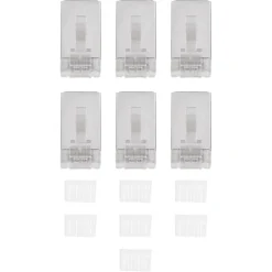 Q-Link FTP connector RJ45 CAT7 6 stuks