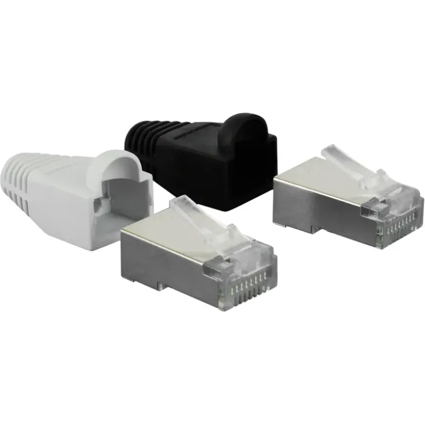 Q-Link FTP connector RJ45 met hoesje 8 stuks KPN keur