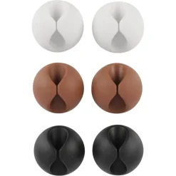 Q-Link kabelclip geleider licht 6 stuks