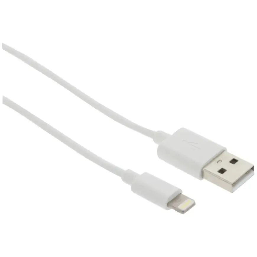 Q-link laadsnoer Iphone USB-A kabel 1 meter wit