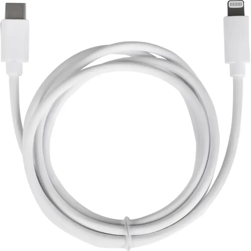 Q-Link Laadsnoer van USB-C naar iPhone 1 Meter Wit