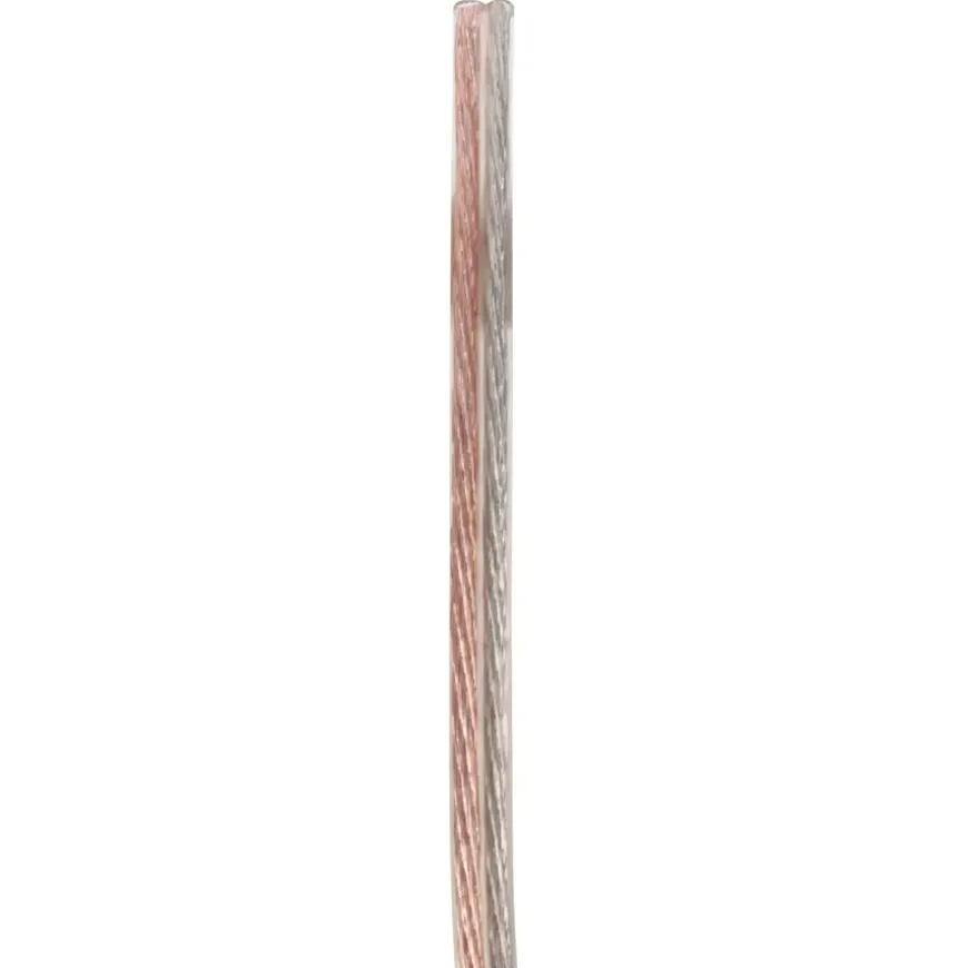 Q-Link luidsprekersnoer 2 x 1,5 mm² 10 meter transparant