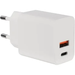 Q-Link oplader 2 poorten PD20W/QC18W wit