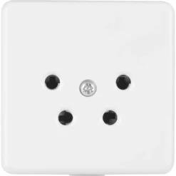 Q-Link telefoon contactdoos opbouw modulair 4 polig wit
