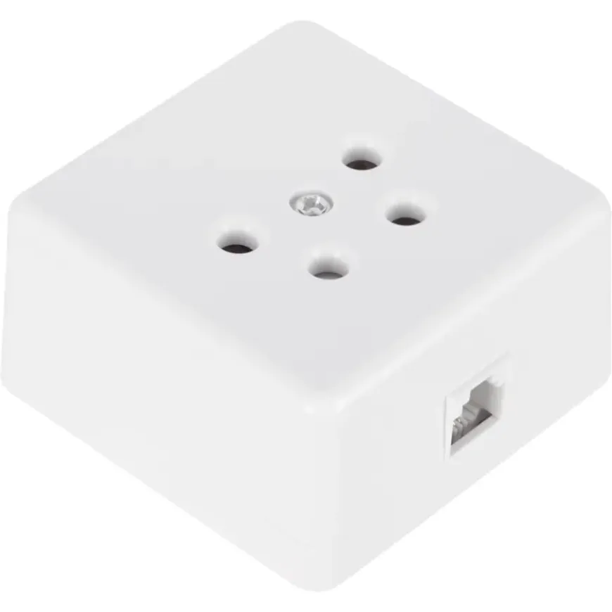 Q-Link telefoon contactdoos opbouw modulair 4 polig wit