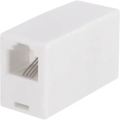 Q-Link telefoon koppelstuk modulair RJ11 4-polig wit