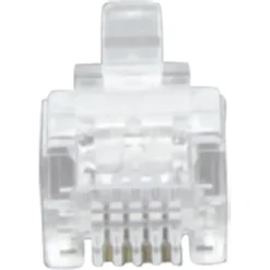 Q-Link Telefoon Plug Modulair 4-polig 6 Stuks